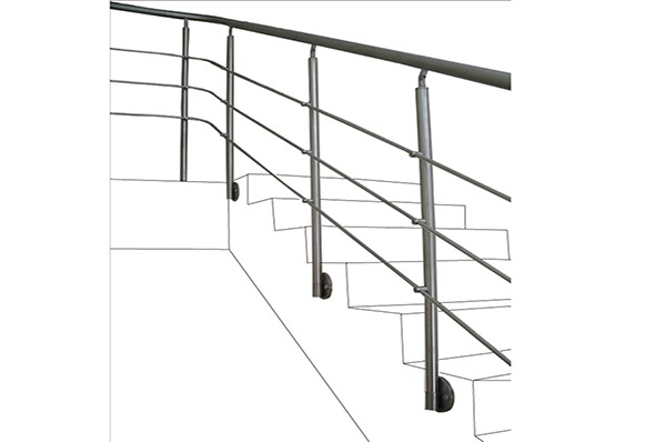 Металлоконструкции ограждений лестниц в производстве 
